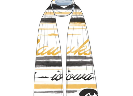 Iowa Hawkeyes Wave Scarf