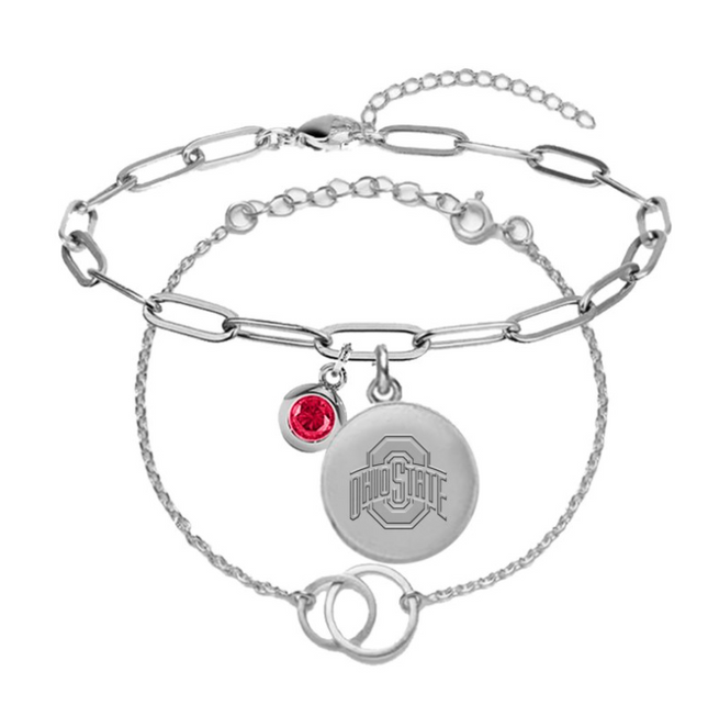 Ohio State Buckeyes Jacaranda Bracelet