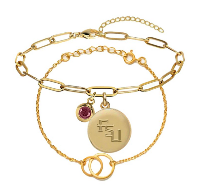 Florida State Seminoles Jacaranda Bracelet