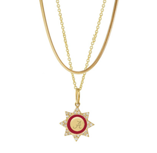 Alabama Crimson Tide Silene Necklace