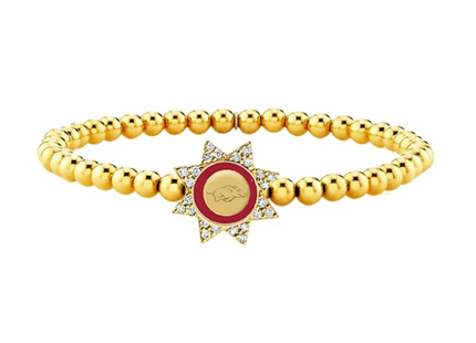 Arkansas Razorbacks Begonia Bracelet