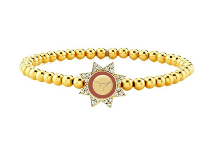 Texas Longhorns Begonia Bracelet