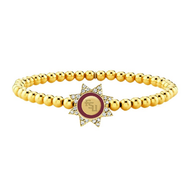 Florida State Seminoles Begonia Bracelet