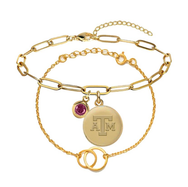 Texas A&M Aggies Jacaranda Bracelet