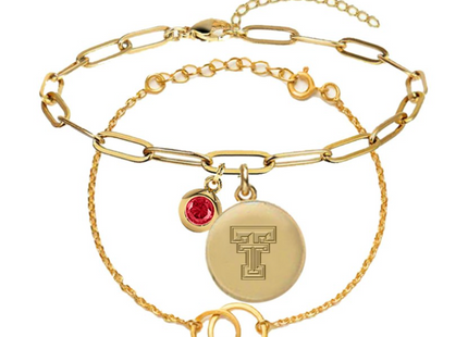 Texas Tech Red Raiders Jacaranda Bracelet
