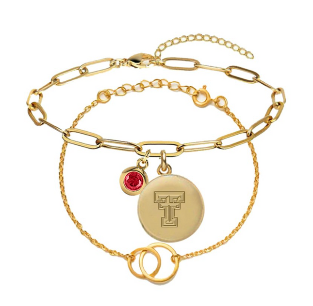 Texas Tech Red Raiders Jacaranda Bracelet