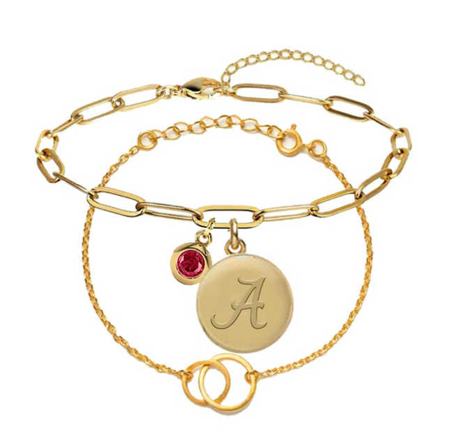 Alabama Crimson Tide Jacaranda Bracelet