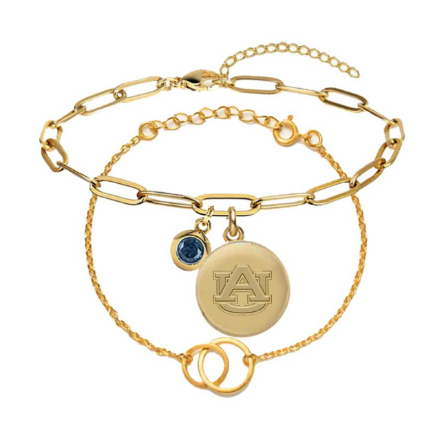 Auburn Tigers Jacaranda Bracelet