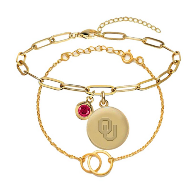 Oklahoma Sooners Jacaranda Bracelet