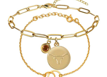 Texas Longhorns Jacaranda Bracelet