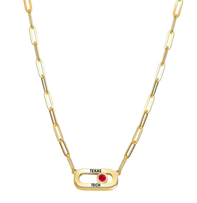 Texas Tech Red Raiders Winterberry Necklace