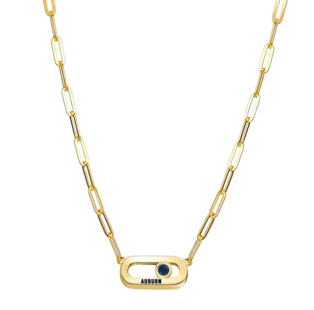 Auburn Tigers Winterberry Necklace