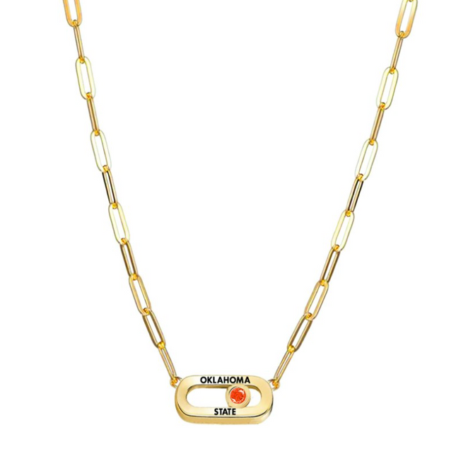 Oklahoma State Cowboys Winterberry Necklace