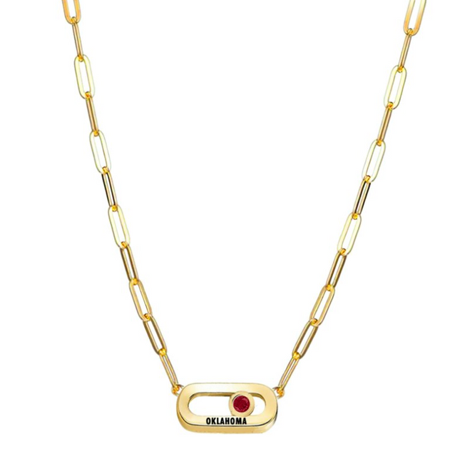 Oklahoma Sooners Winterberry Necklace