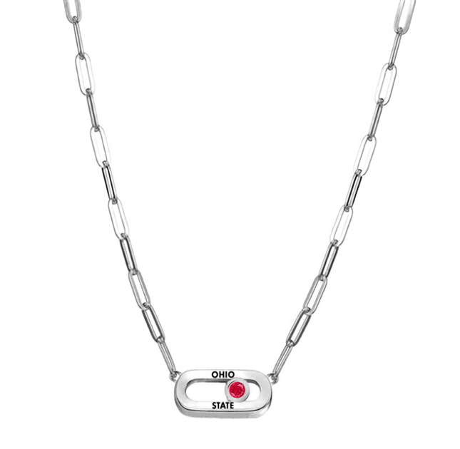 Ohio State Buckeyes Winterberry Necklace