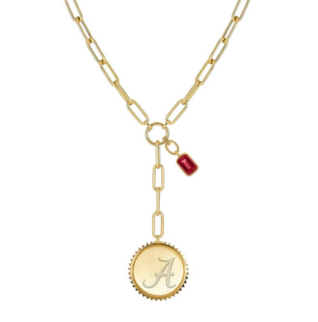 Alabama Crimson Tide Sedum Necklace