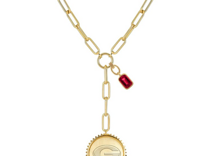 Georgia Bulldogs Sedum Necklace