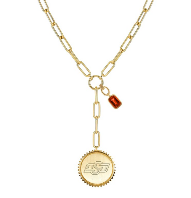 Oklahoma State Cowboys Sedum Necklace