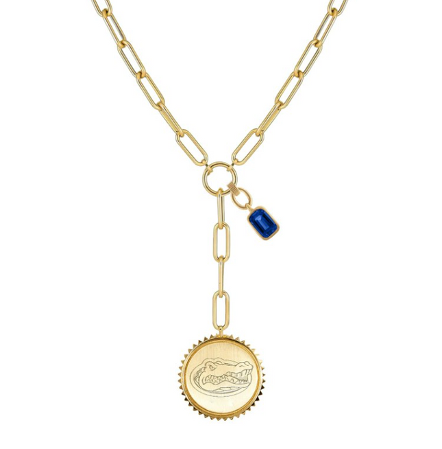 Florida Gators Sedum Necklace