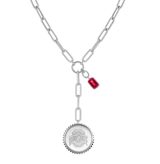Ohio State Buckeyes Sedum Necklace
