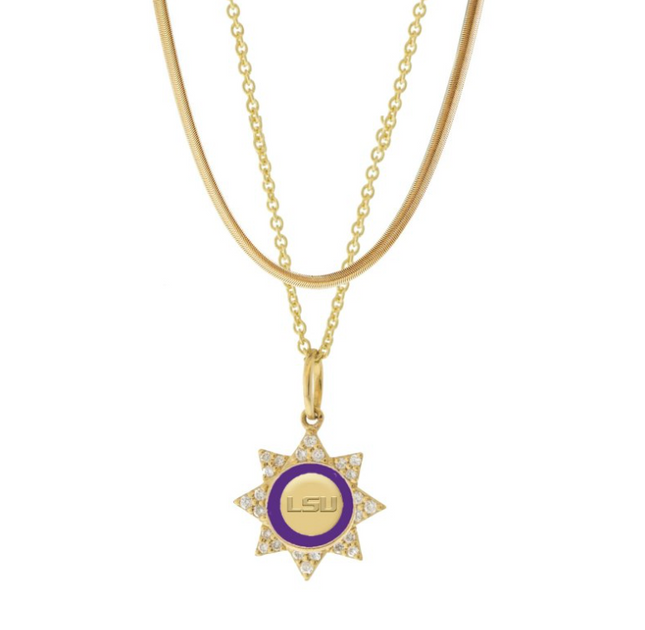 LSU Tigers Silene Necklace