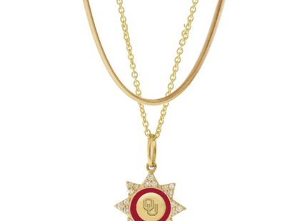 Oklahoma Sooners Silene Necklace