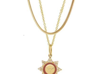 Texas Longhorns Silene Necklace