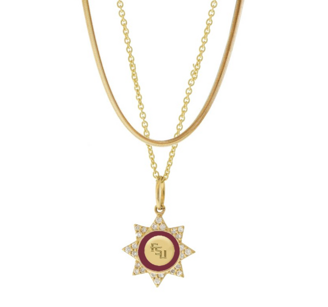 Florida State Seminoles Silene Necklace