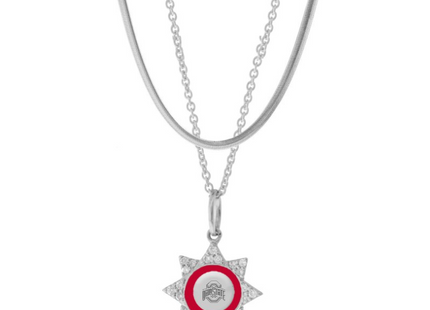 Ohio State Buckeyes Silene Necklace