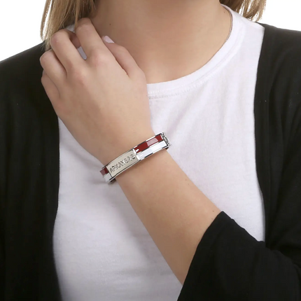 Arkansas Razorbacks 2 Tone Bangle