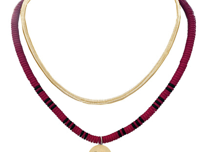 South Carolina Gamecocks Maeve Necklace Gold