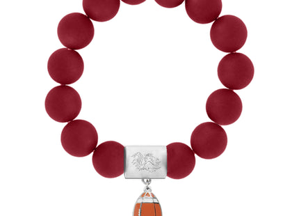 South Carolina O-Line Bracelet Silver