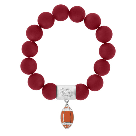 South Carolina O-Line Bracelet Silver