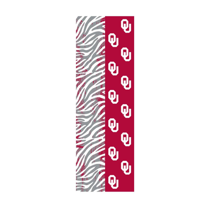 Oklahoma Sooners Animal Logo Print Infinity Scarf