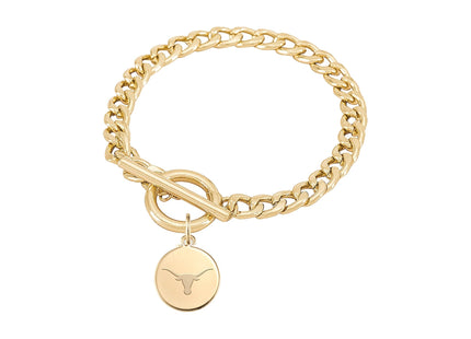 Texas Long Horns Pennylane Bracelet