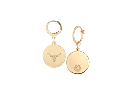 Texas Long Horns Alex Earrings