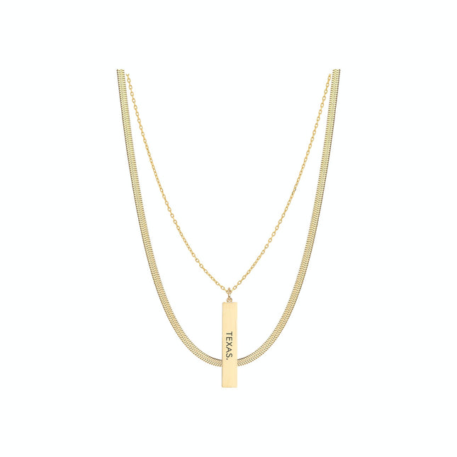 Texas Long Horns Kona Necklace