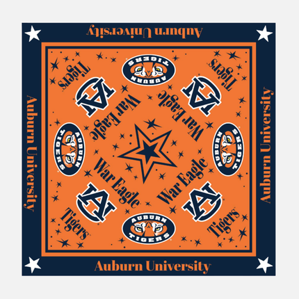 Auburn Tigers Moona Hair Square/Scarf