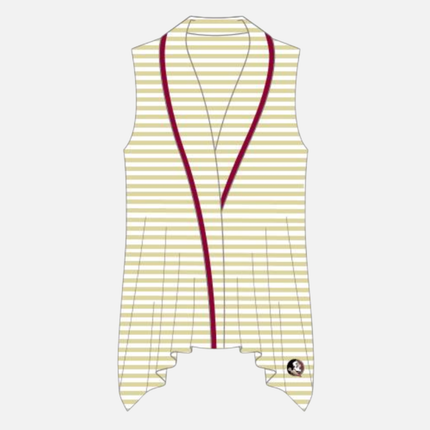 Florida State Seminoles Mini Stripe Vest