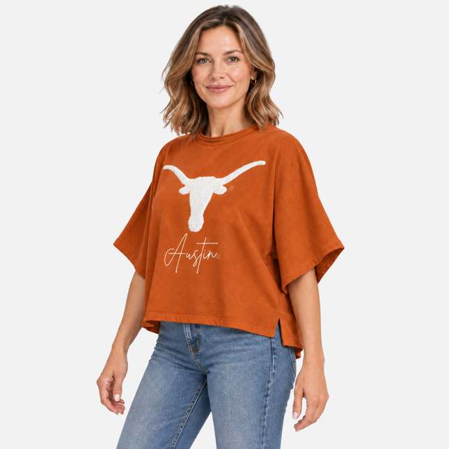 Texas Longhorns Chenille Top