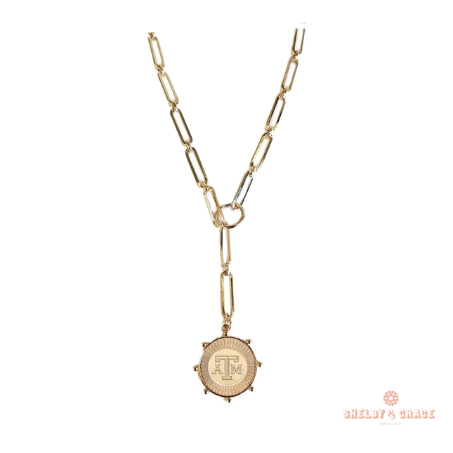 Texas A&M Aggies Gouda Necklace
