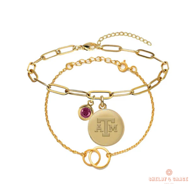 Texas A&M Aggies Jacaranda Bracelet