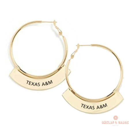 Texas A&M Aggies Weller Earrings
