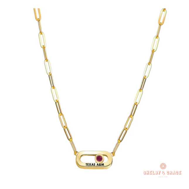 Texas A&M Aggies Winterberry Necklace