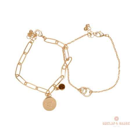 Texas Longhorns Jacaranda Bracelet