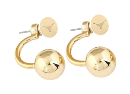 Texas Long Horns Sasha Earrings