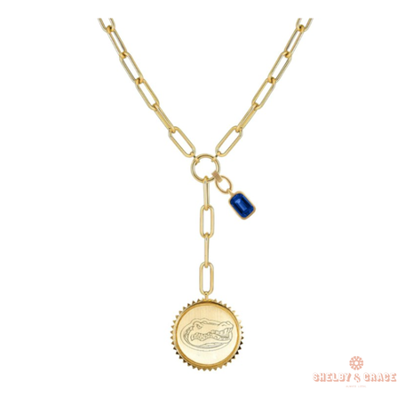 Florida Gators Sedum Necklace