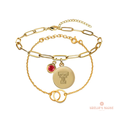 Texas Tech Red Raiders Jacaranda Bracelet