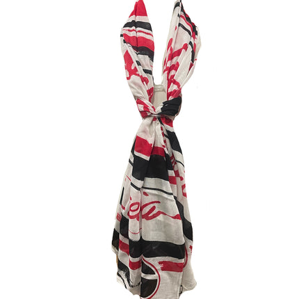 Georgia Bulldogs Wave Scarf