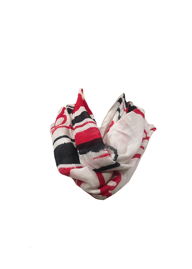 Georgia Bulldogs Wave Scarf